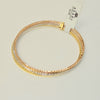 18K TRI-COLOR GOLD BANGLE