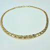 18K FLAT LINKED CHAIN