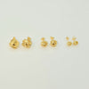 18K GOLD KNOTT EARRINGS