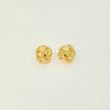 18K GOLD KNOTT EARRINGS