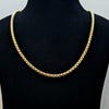 18K GOLD LINKED CHAIN 23"