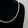 18K GOLD LINKED CHAIN 23"