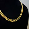 18K GOLD FLAT CUBAN CHAIN 5MM 23"