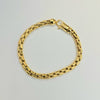 18K GOLD MEDIUM LINK BRACELET