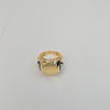 18K Bold Evil Eye Ring