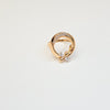 18K ROSE GOLD ROUND RING