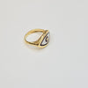 18K EVIL EYE RING