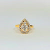 PEAR SHAPE DIAMOND RING