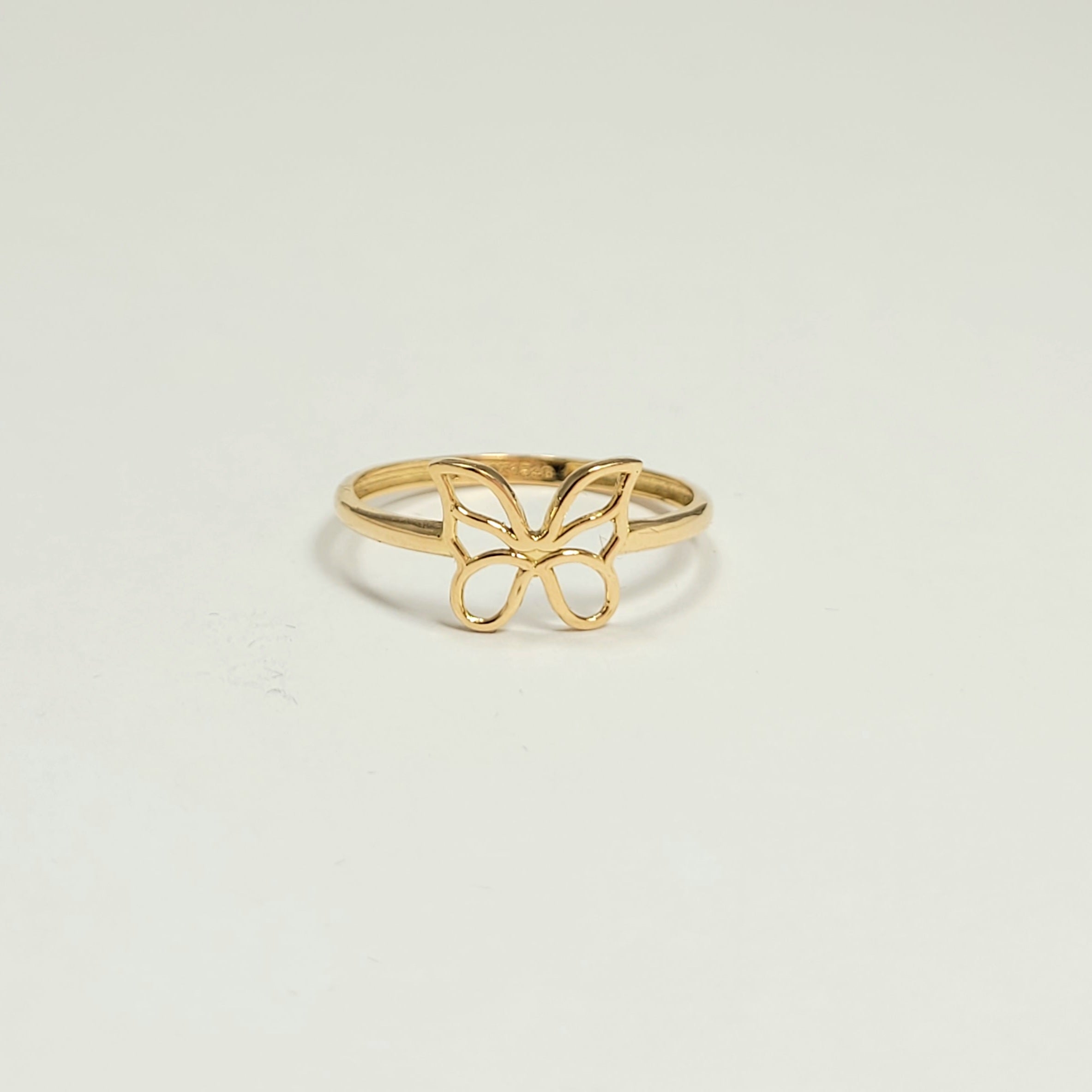 18K BUTTERFLY RING